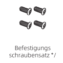 Befestigungsschraubensatz